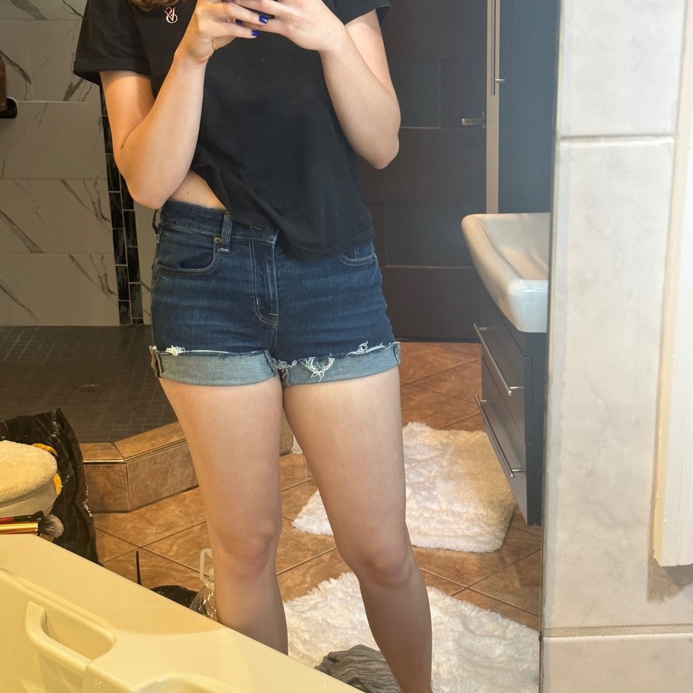 American Eagle high rise shorts